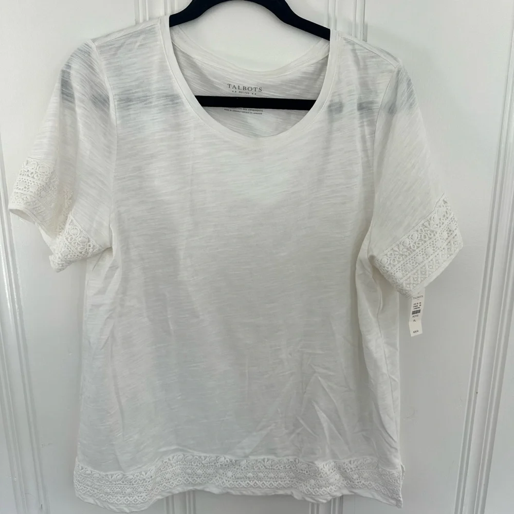 NWT Talbots tee - Picture 2 of 4